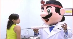 Dr. Amigo has created a commercial starring Dr. Mario